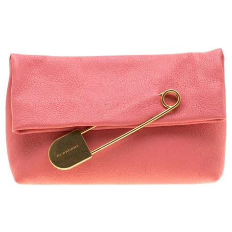 burberry purse safty pin|Burberry Leather 2019 Safety Pin Clutch .